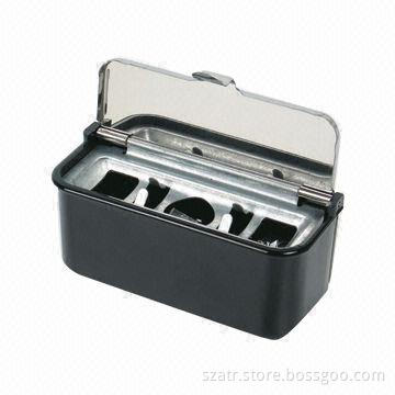 Car Ash Tray, with or without Light is Available, Customized Logos are Welcome